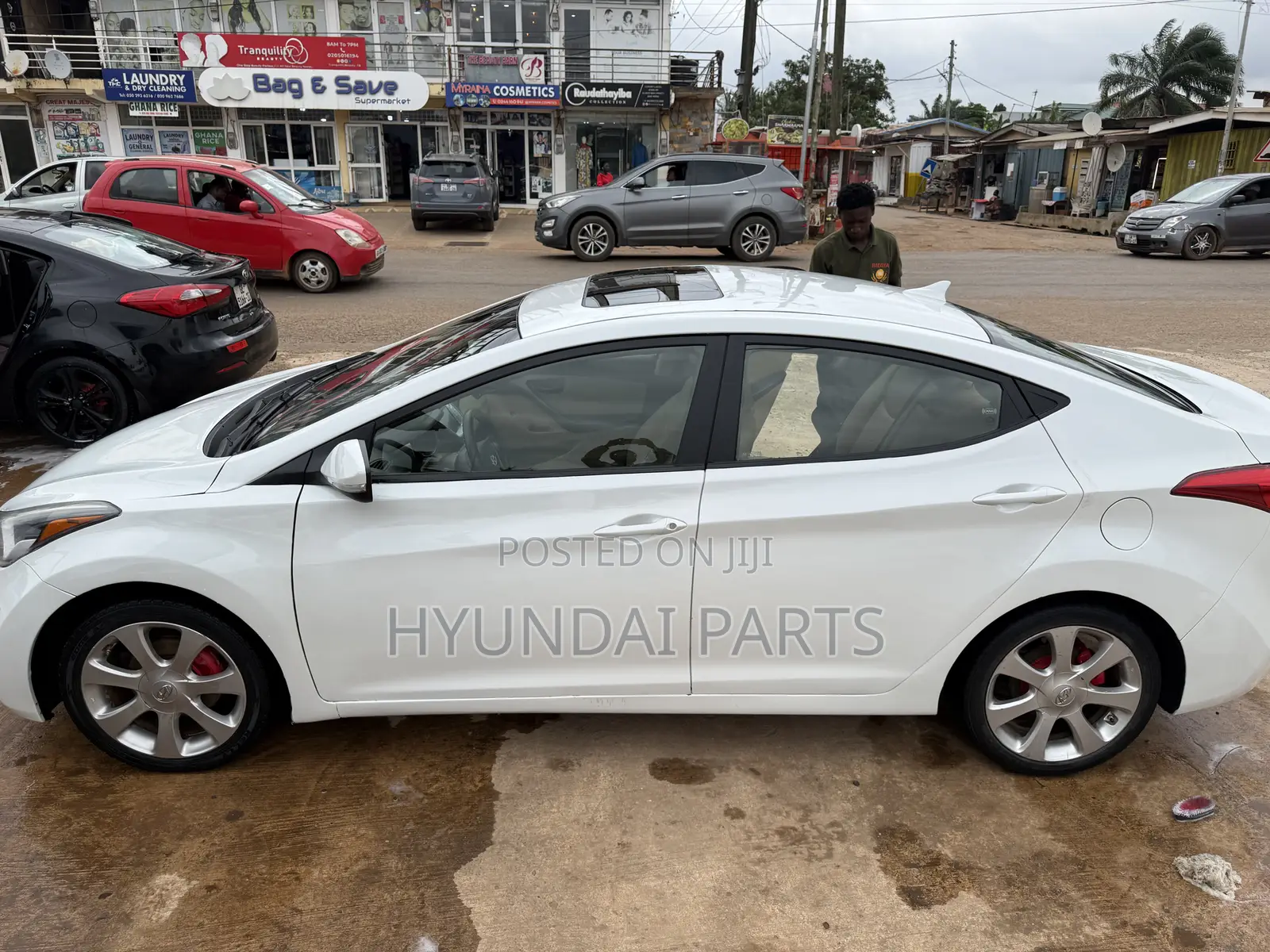 Hyundai Elantra Limited 2012 White