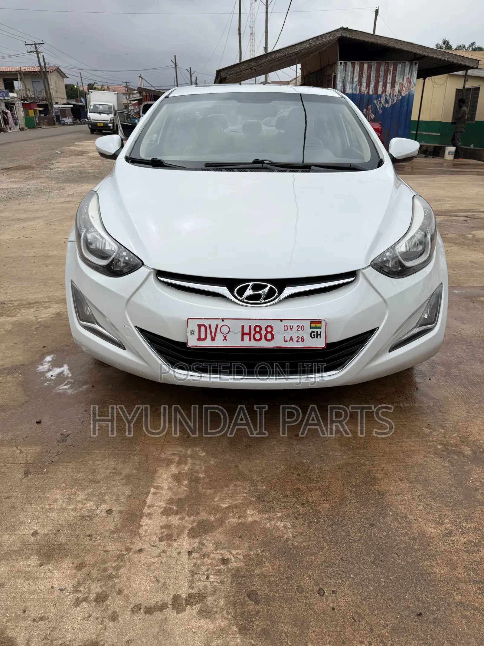 Hyundai Elantra Limited 2012 White
