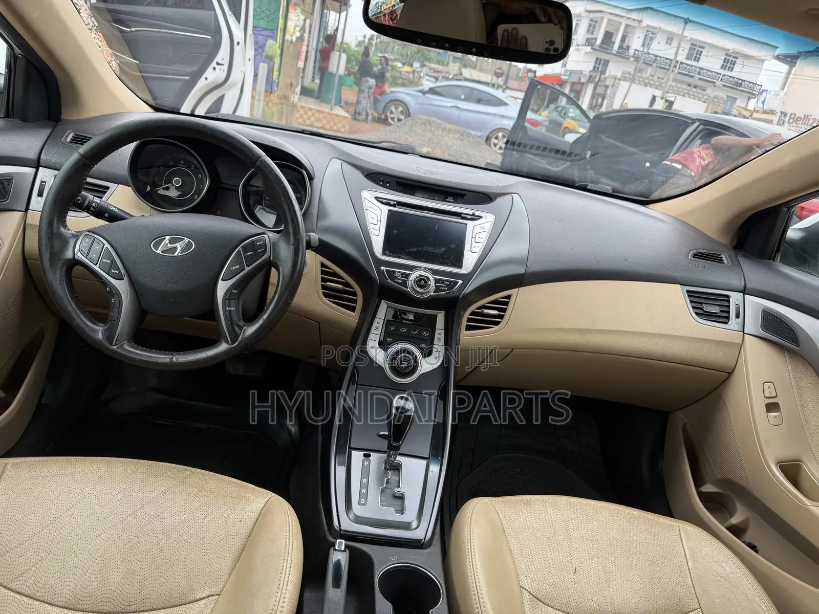 Hyundai Elantra Limited 2012 White