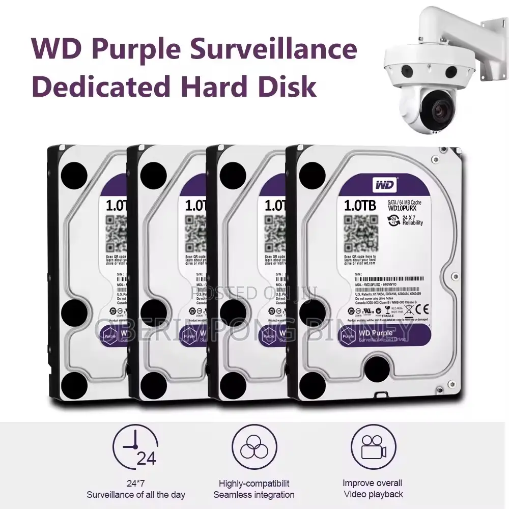 CCTV 1TB Surveillance Hard Drive