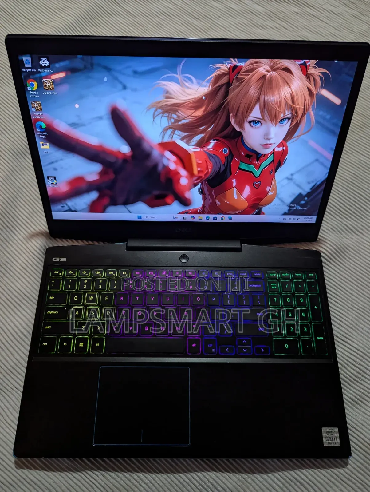Laptop Dell G3 15 3500 8GB Intel Core i7 SSD 512GB