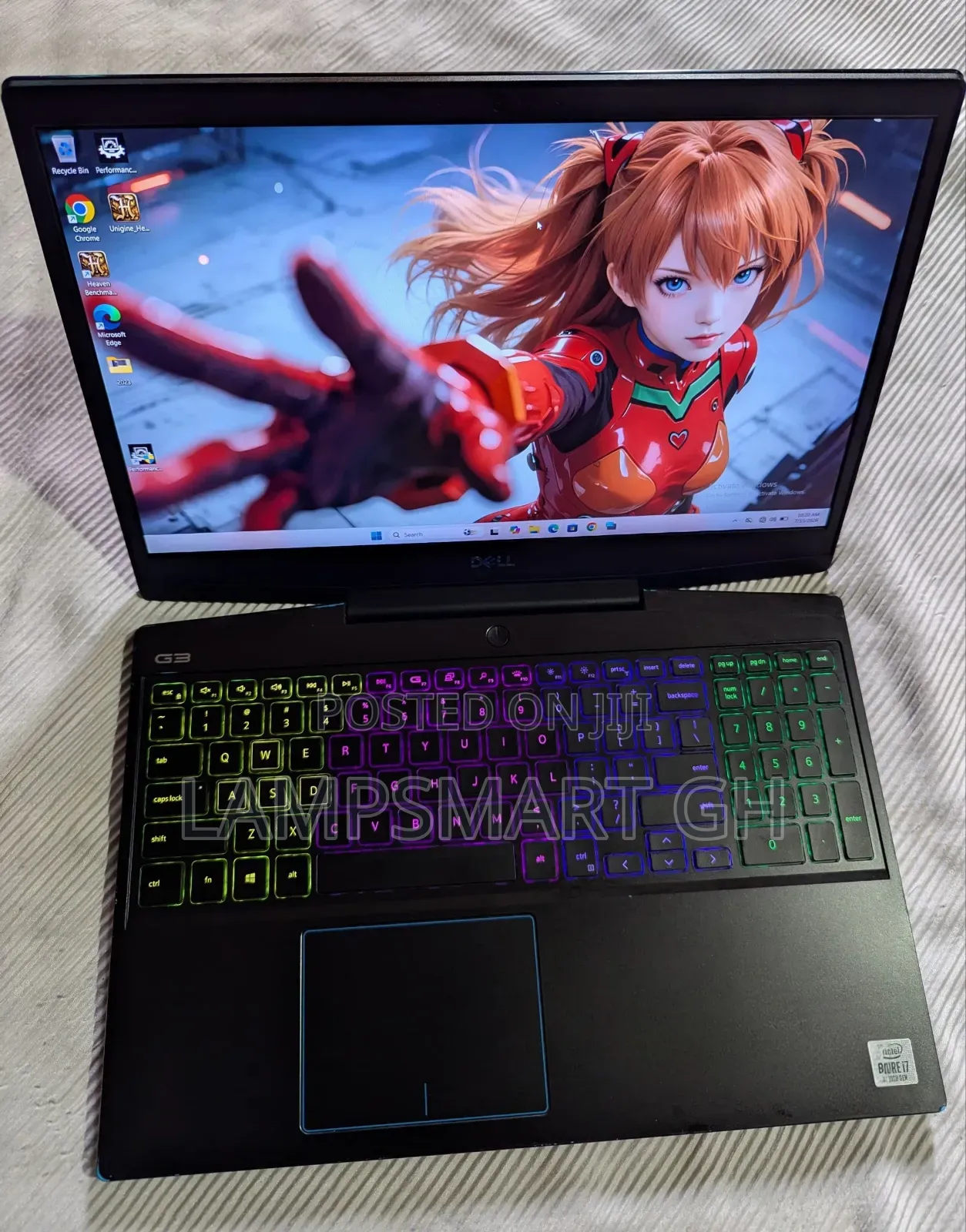 Laptop Dell G3 15 3500 8GB Intel Core i7 SSD 512GB
