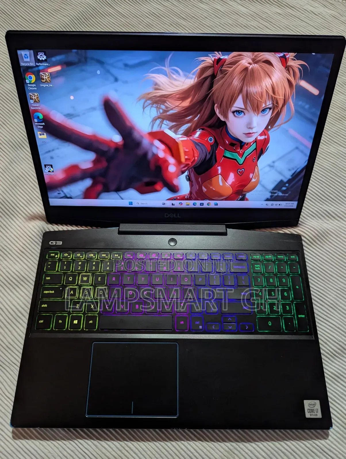 Laptop Dell G3 15 3500 8GB Intel Core i7 SSD 512GB