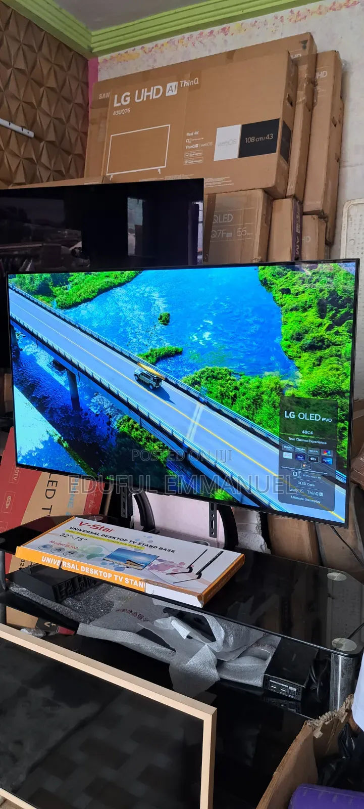 LG 48" Class Oled Evo C4 Ai TV Uhd Smart 144hz