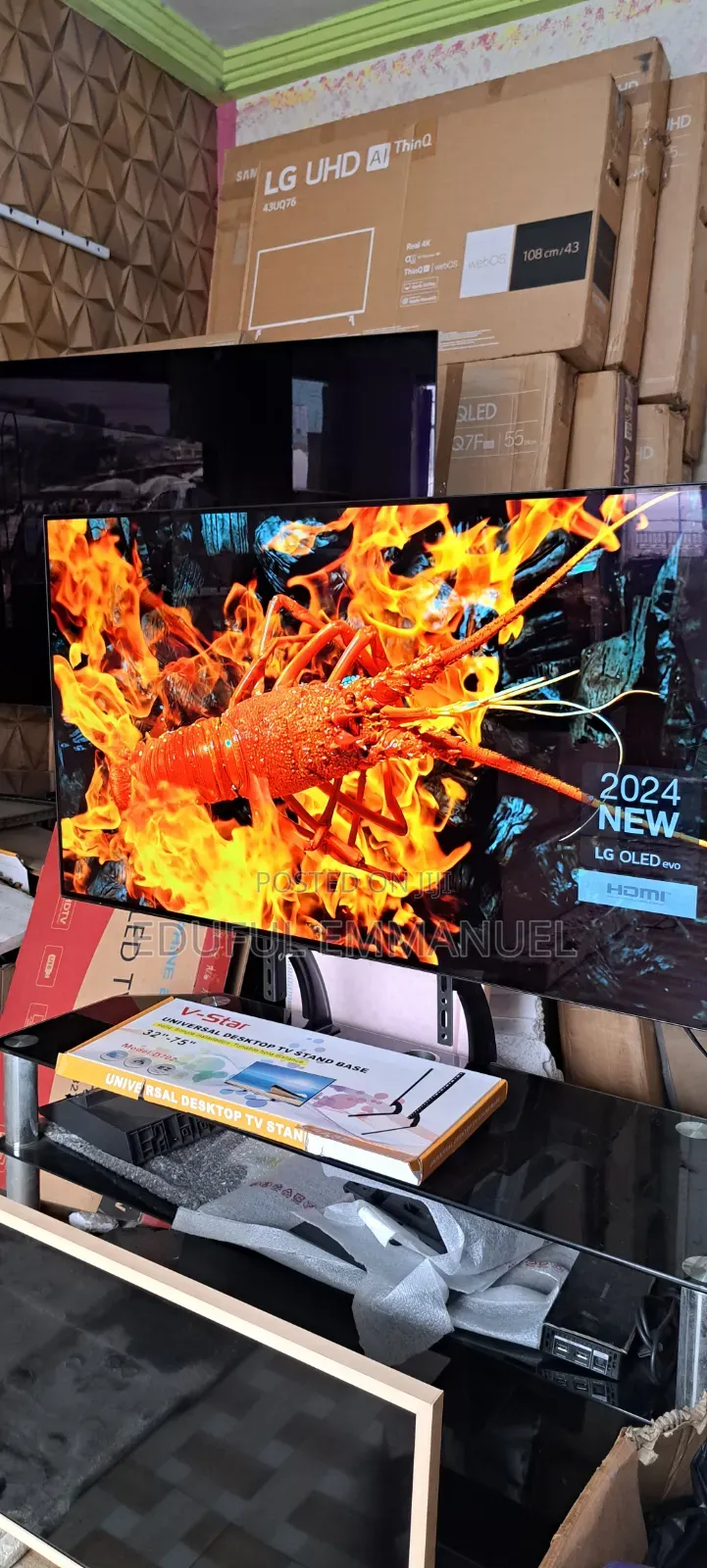 LG 48" Class Oled Evo C4 Ai TV Uhd Smart 144hz