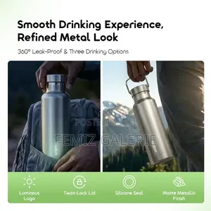 Oraimo DualHandy 740 Leakproof Portable 740ml Insulated Water Bottle