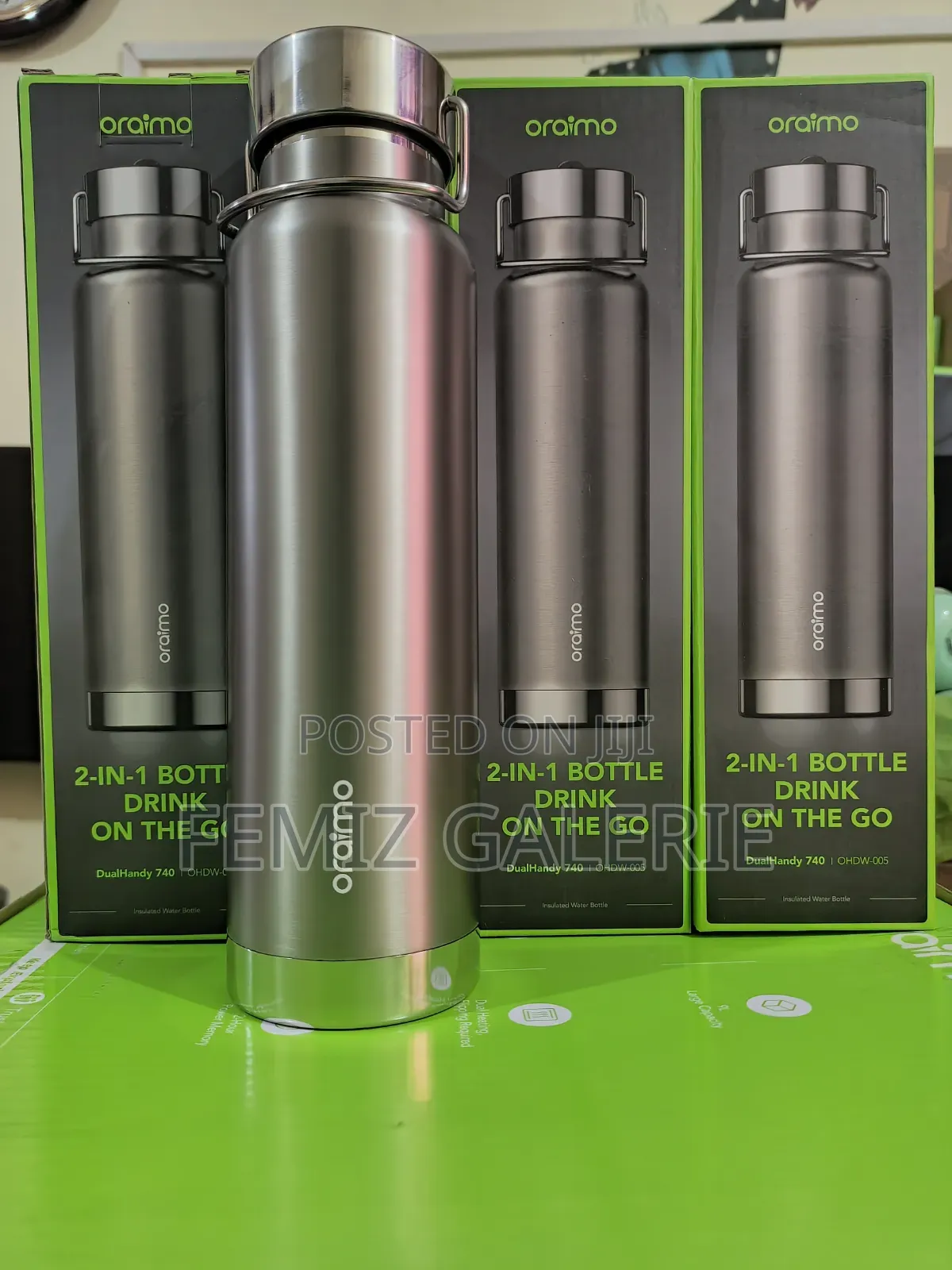 Oraimo DualHandy 740 Leakproof Portable 740ml Insulated Water Bottle