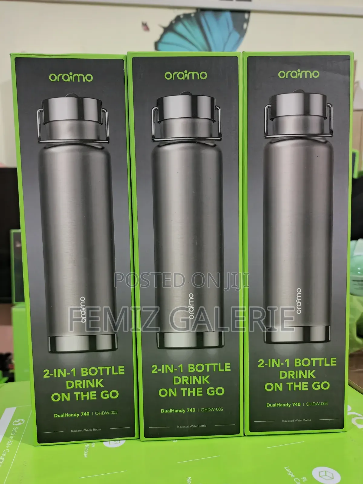 Oraimo DualHandy 740 Leakproof Portable 740ml Insulated Water Bottle