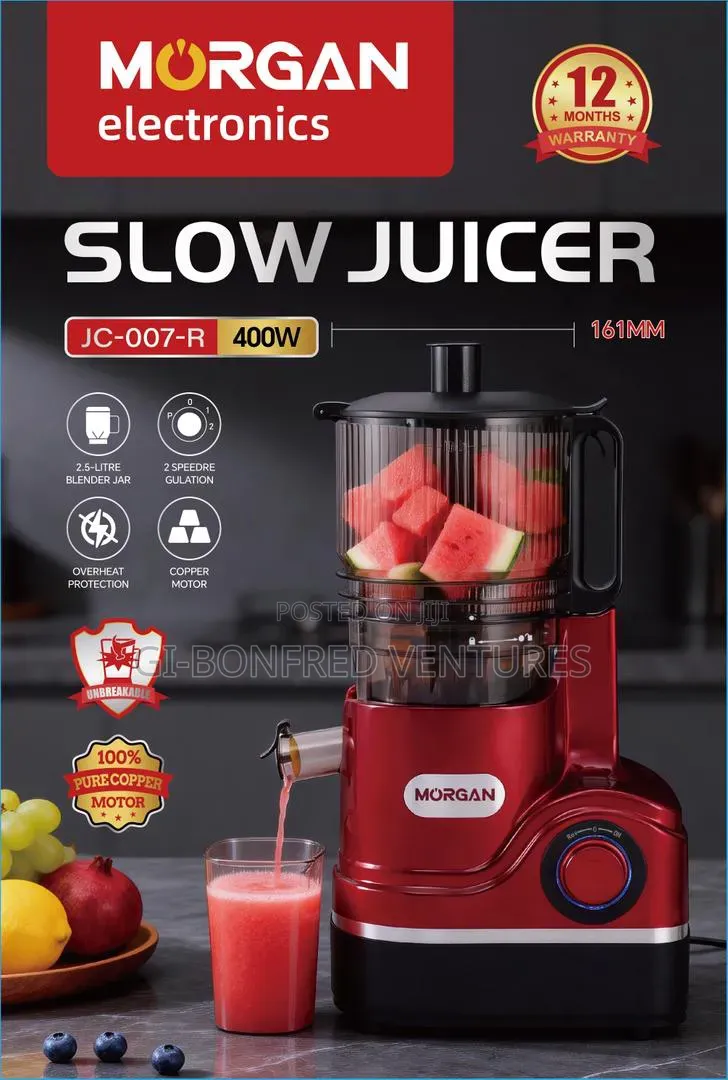 Morgan Big Mouth Slow Juicer