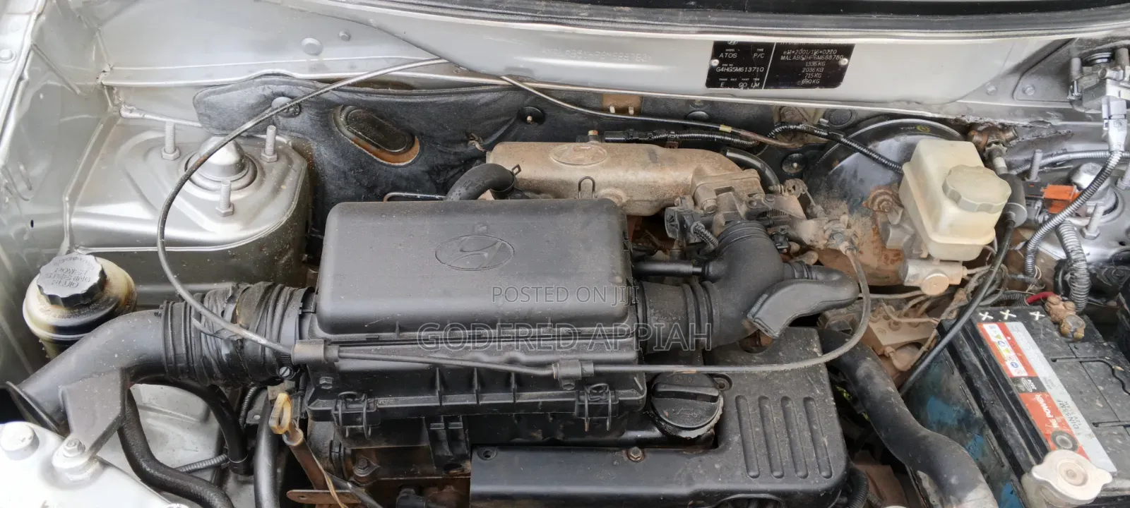 Hyundai Atos 2010 Silver