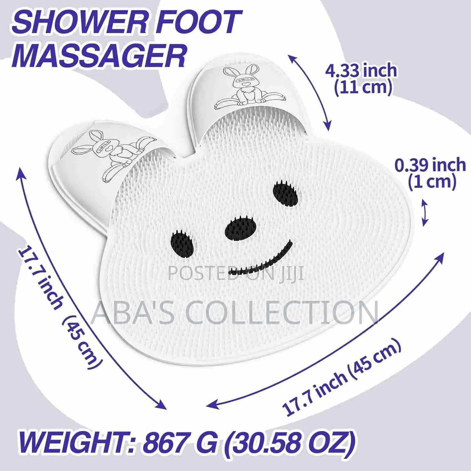 Silicone Foot or Back Scrubber