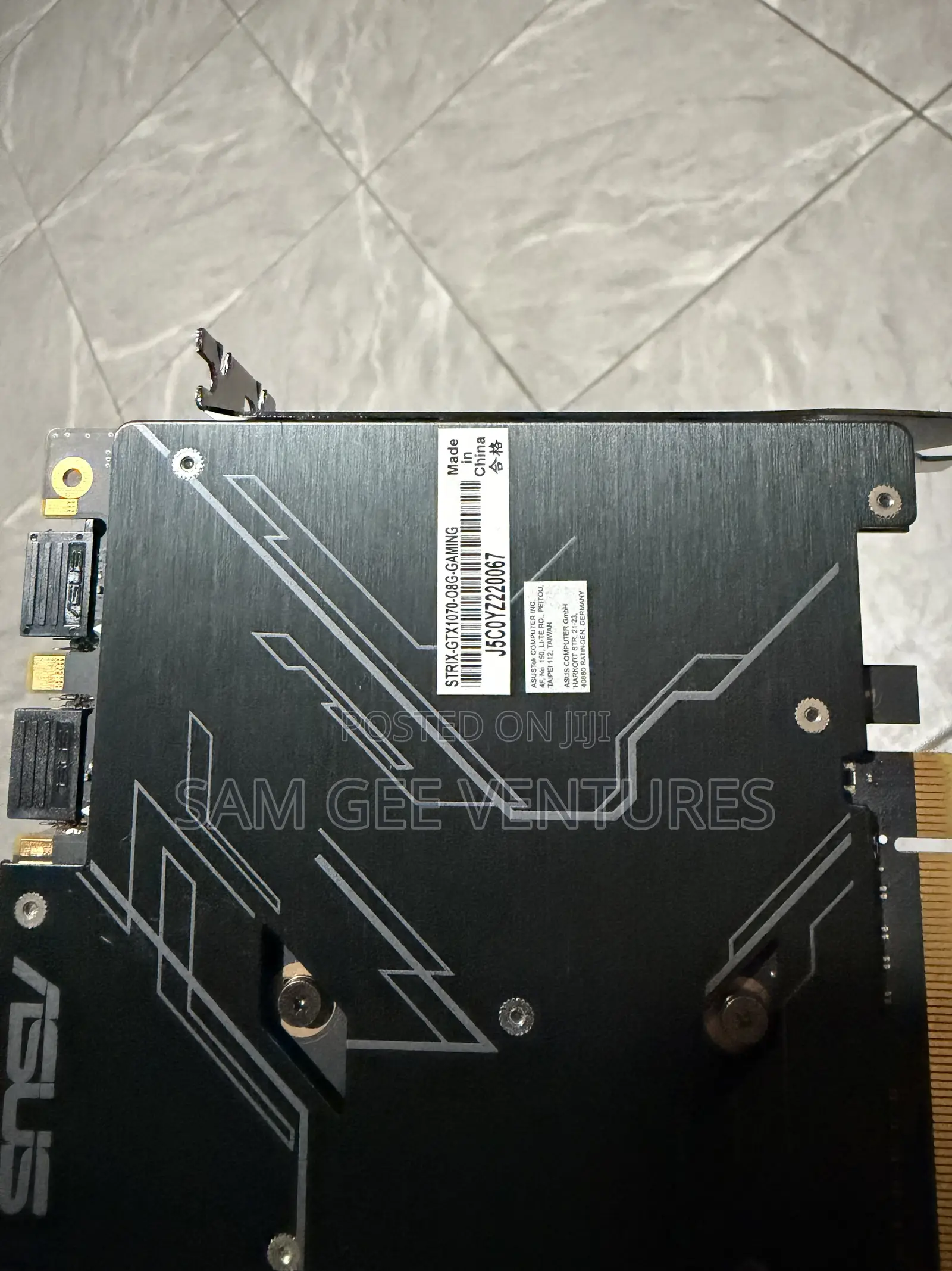 Strix GTX 1070 8gb Gaming