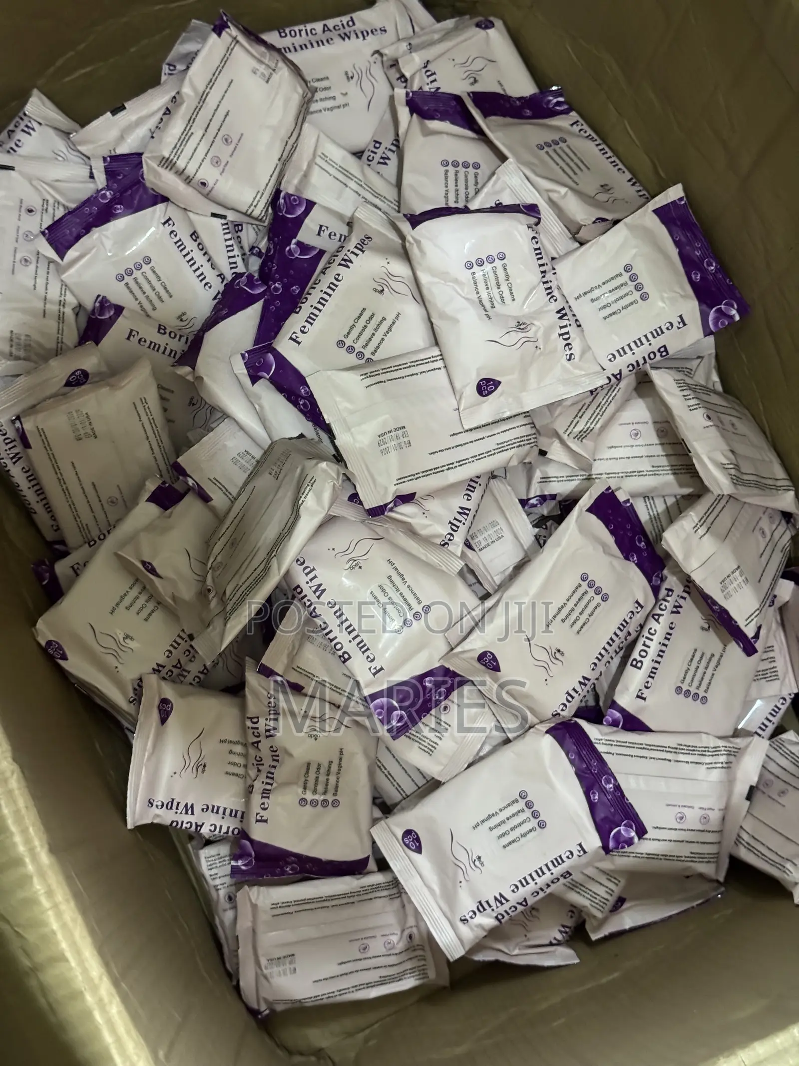 Boric Acid Wipes