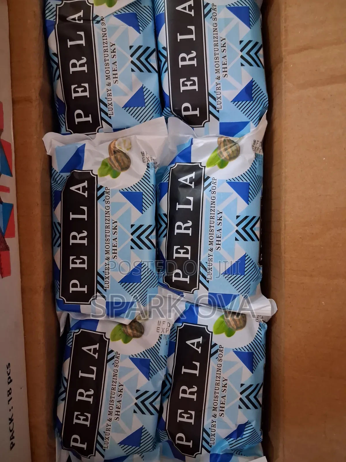 Toilet Soap Perla. Big Size