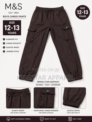 Boys Camou Trousers