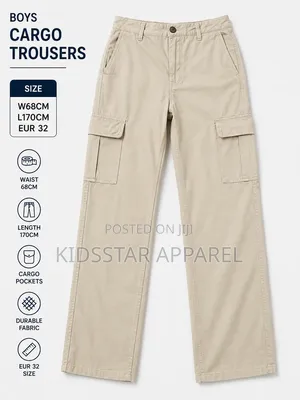 Boys Camou Trousers