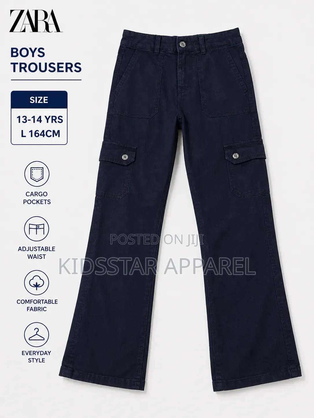 Boys Camou Trousers