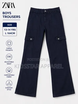 Boys Camou Trousers