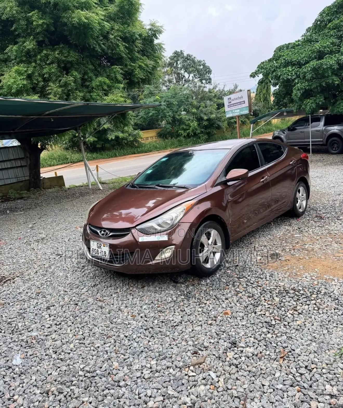 Hyundai Elantra GLS Sedan FWD (1.8L 4cyl 6M) 2013 Red