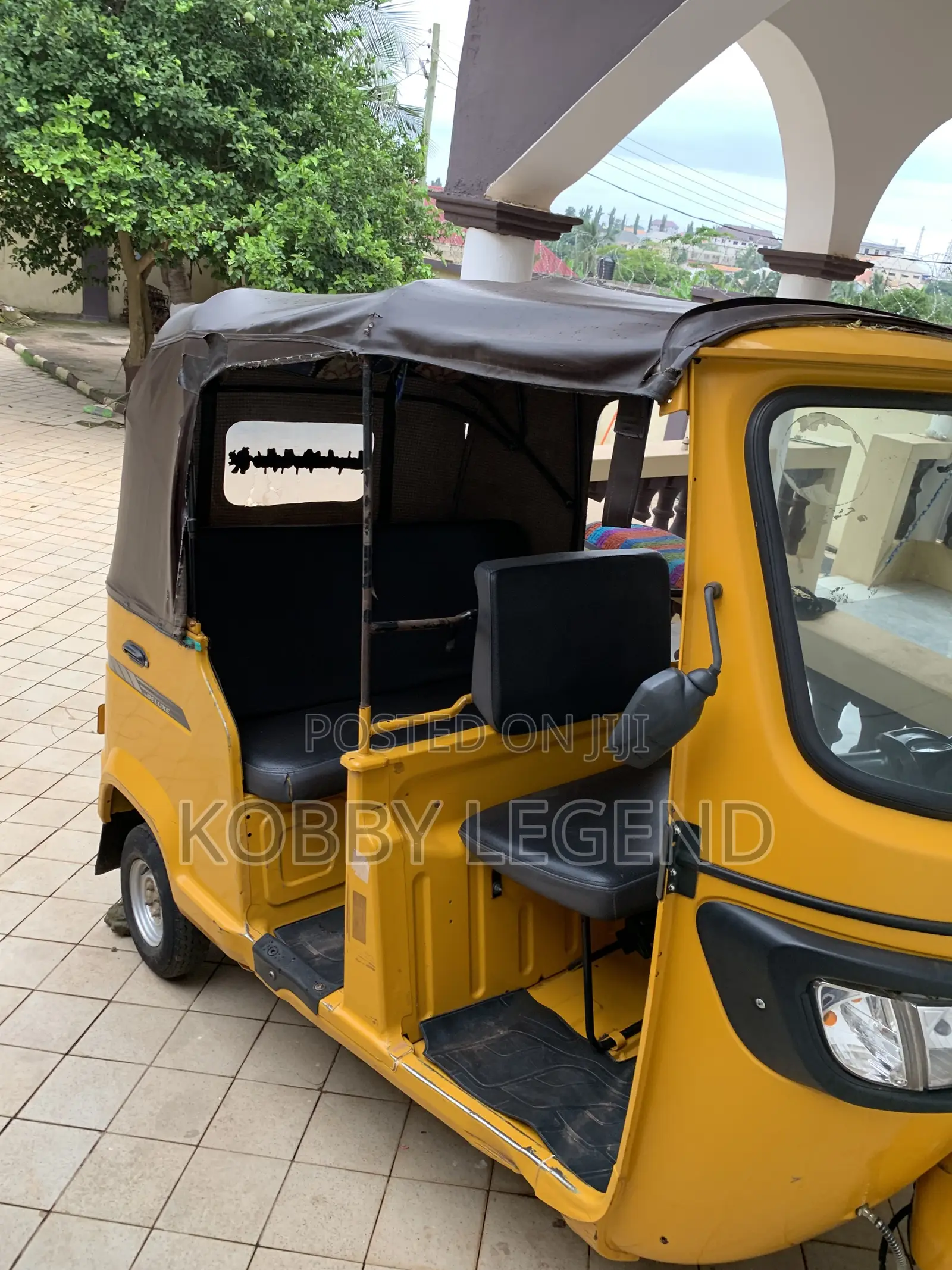 TVS King Deluxe Plus iTouch Start 2025 Yellow