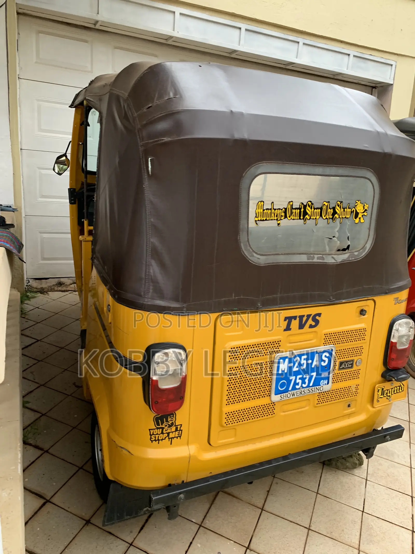 TVS King Deluxe Plus iTouch Start 2025 Yellow