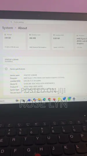 Laptop Lenovo ThinkPad X13 Gen 2 8GB AMD Ryzen 5 SSD 256GB