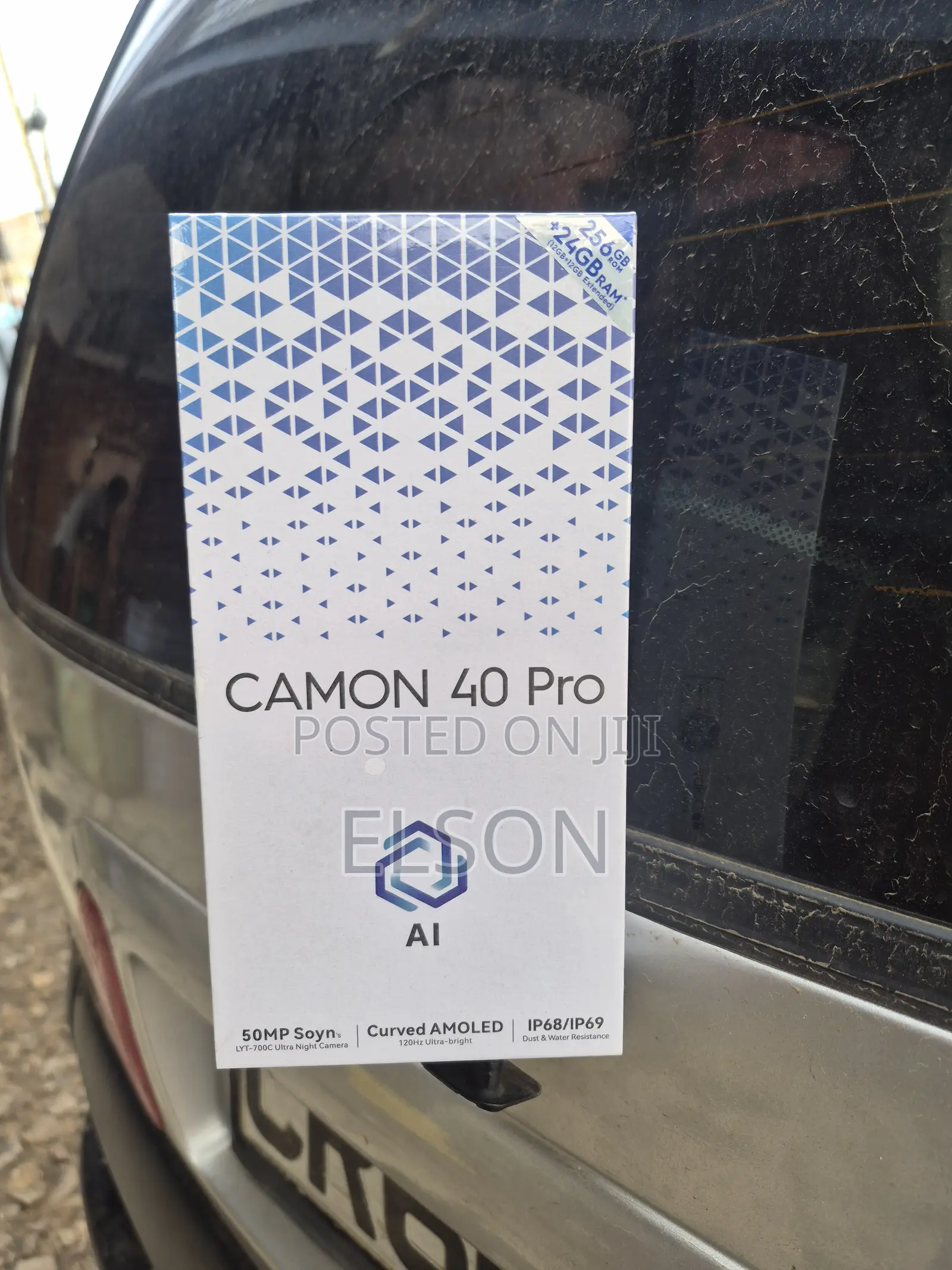 New Tecno Camon 40 Pro 5G 256 GB Black