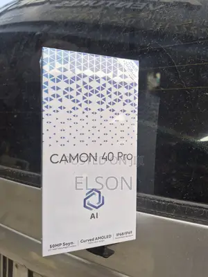 New Tecno Camon 40 Pro 5G 256 GB Black