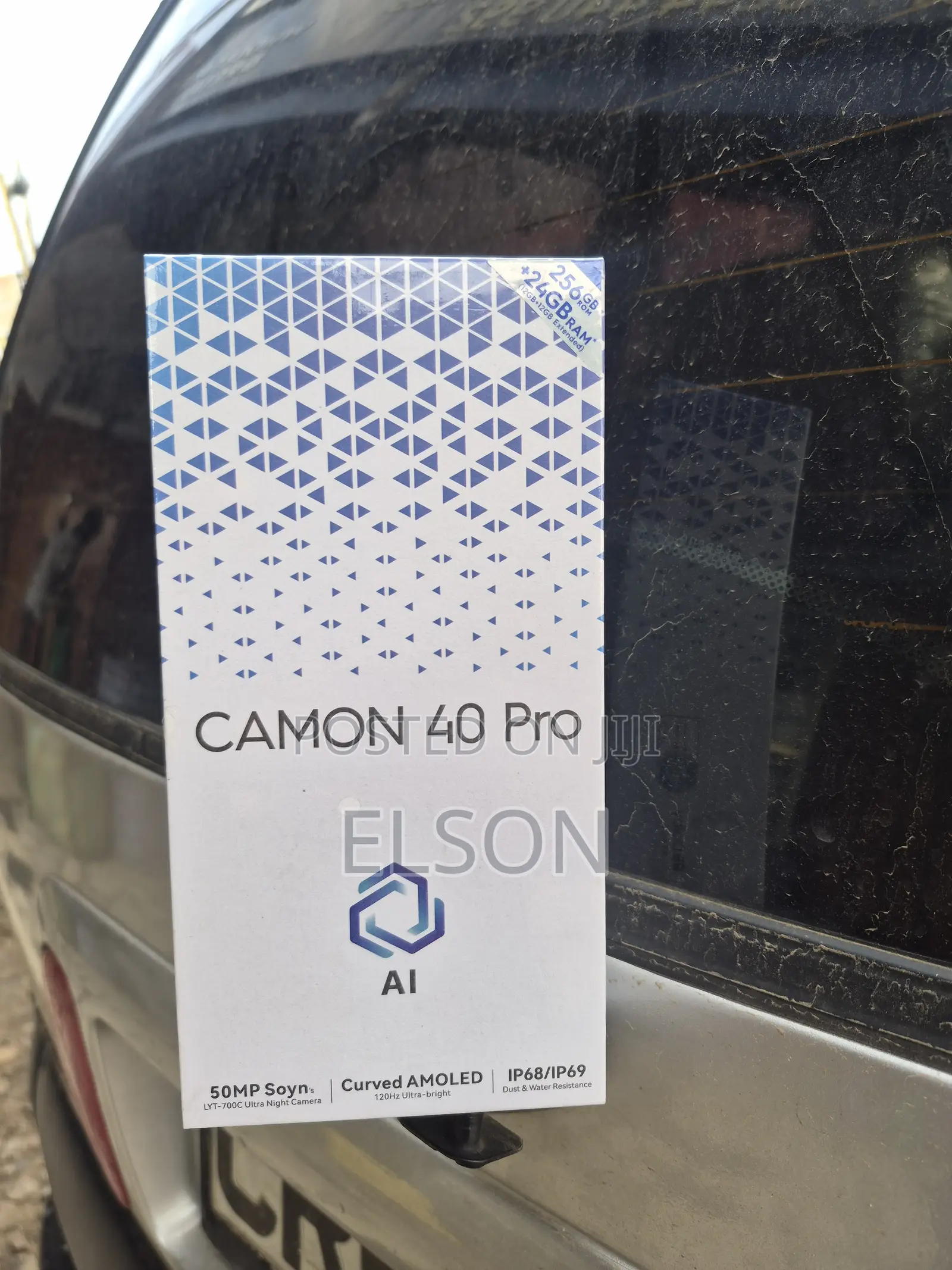 New Tecno Camon 40 Pro 5G 256 GB Black