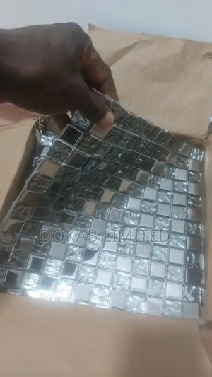 Silver Mosaic Tiles