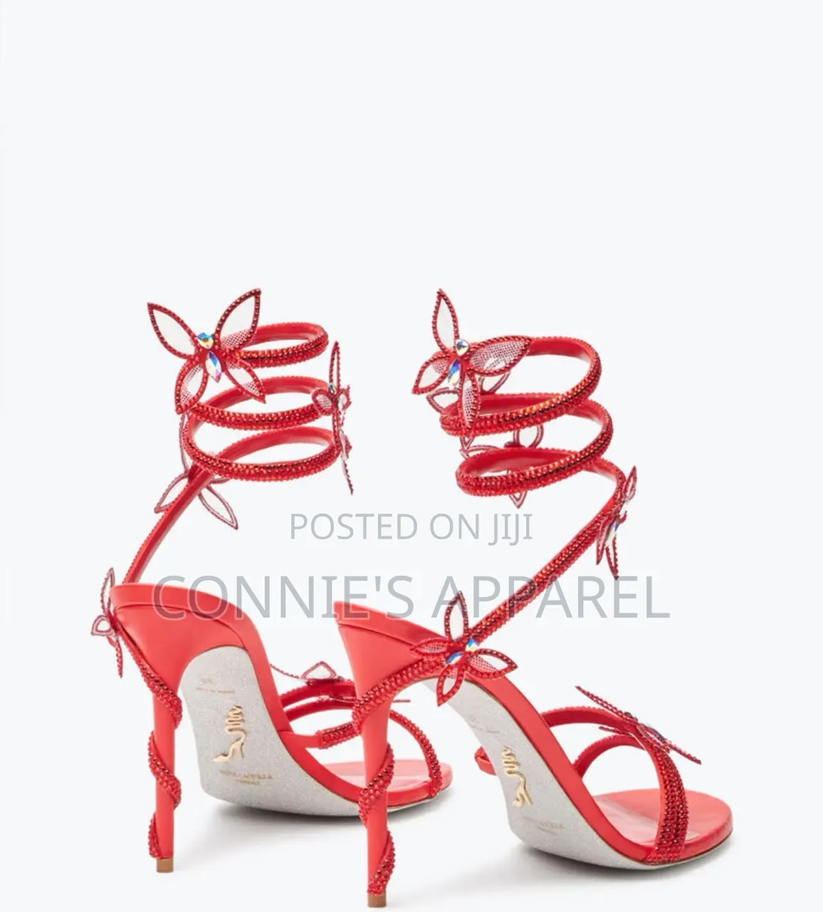 High Grade Caovilla Butterfly Strap Heels for Women
