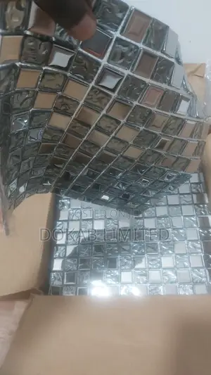 Silver Mosaic Tiles