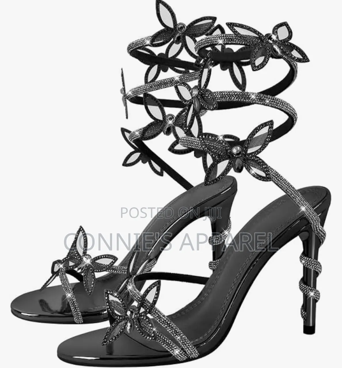 High Grade Caovilla Butterfly Strap Heels for Women
