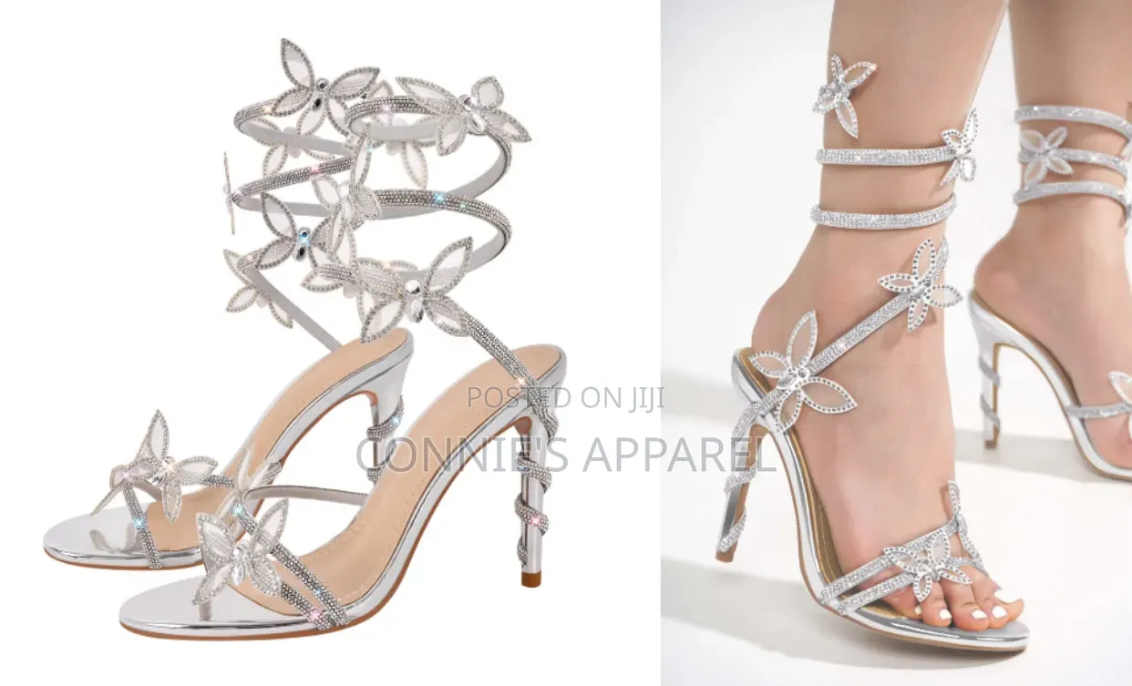 High Grade Caovilla Butterfly Strap Heels for Women