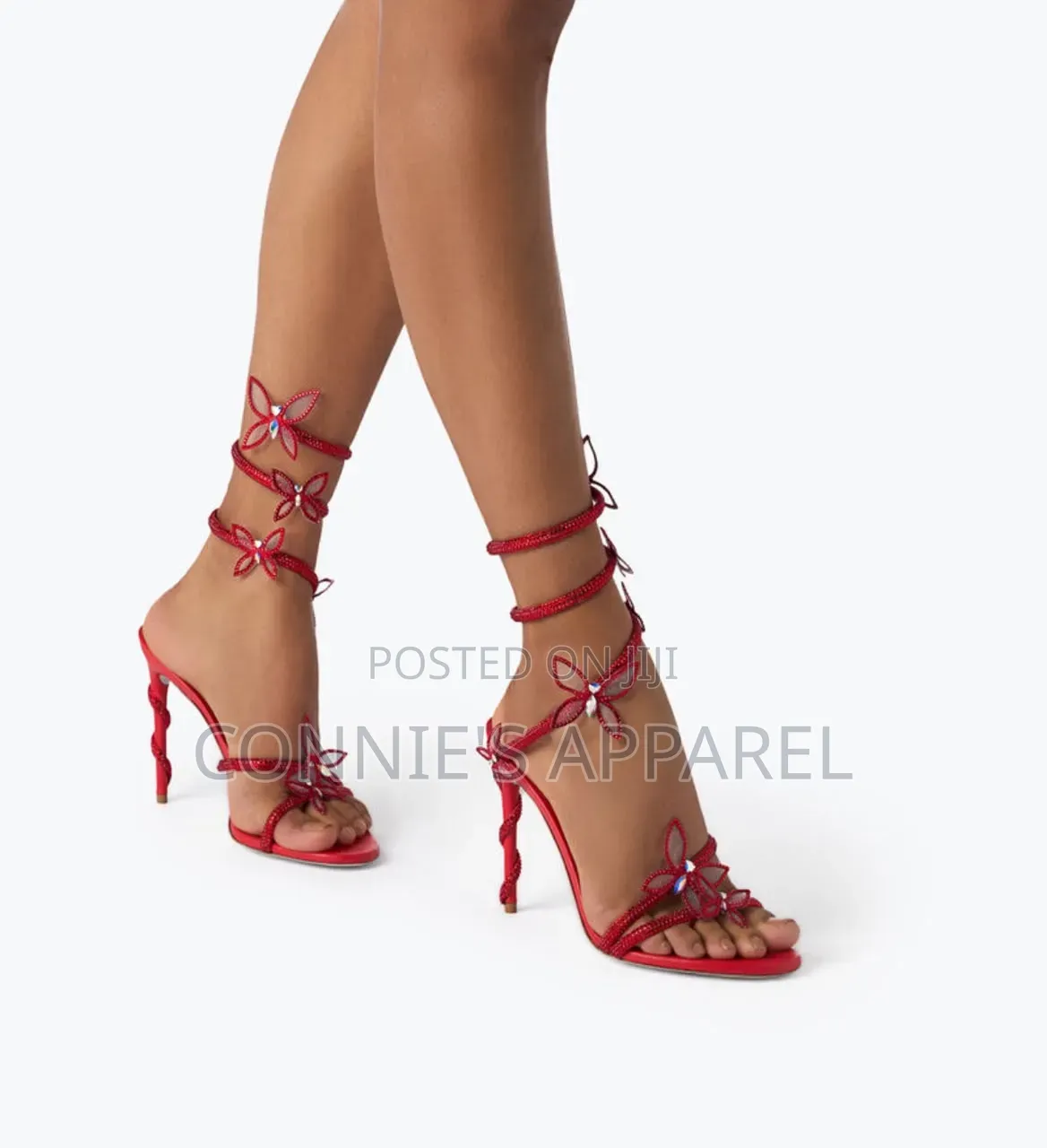 High Grade Caovilla Butterfly Strap Heels for Women