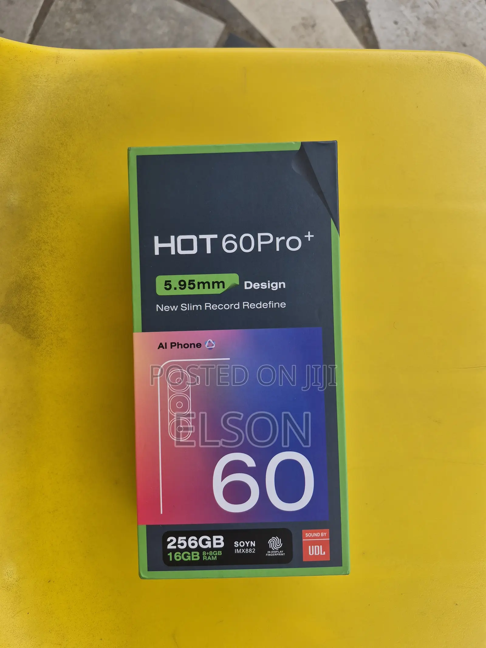 New Infinix Hot 60 Pro+ 256 GB Black
