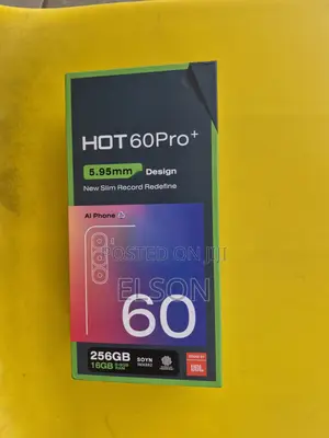 New Infinix Hot 60 Pro+ 256 GB Black
