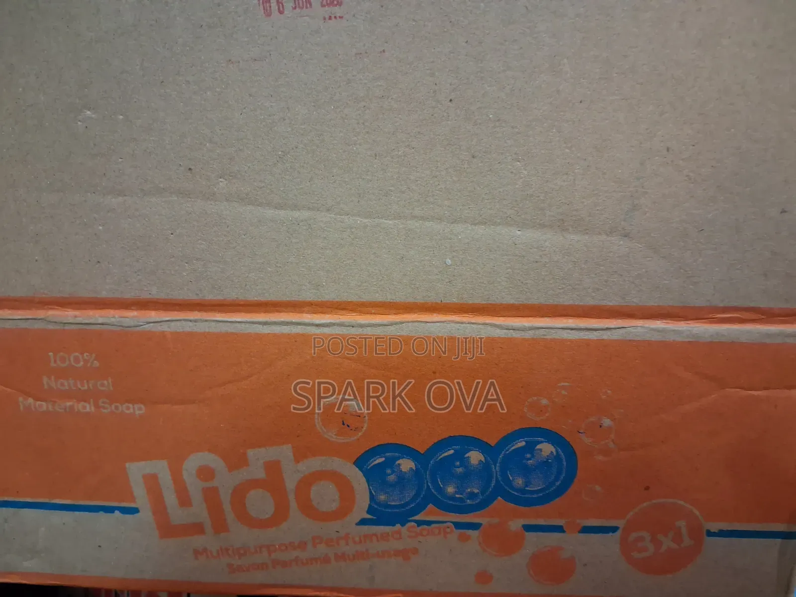Lido Multipurpose Perfumed Soap, Full Box.