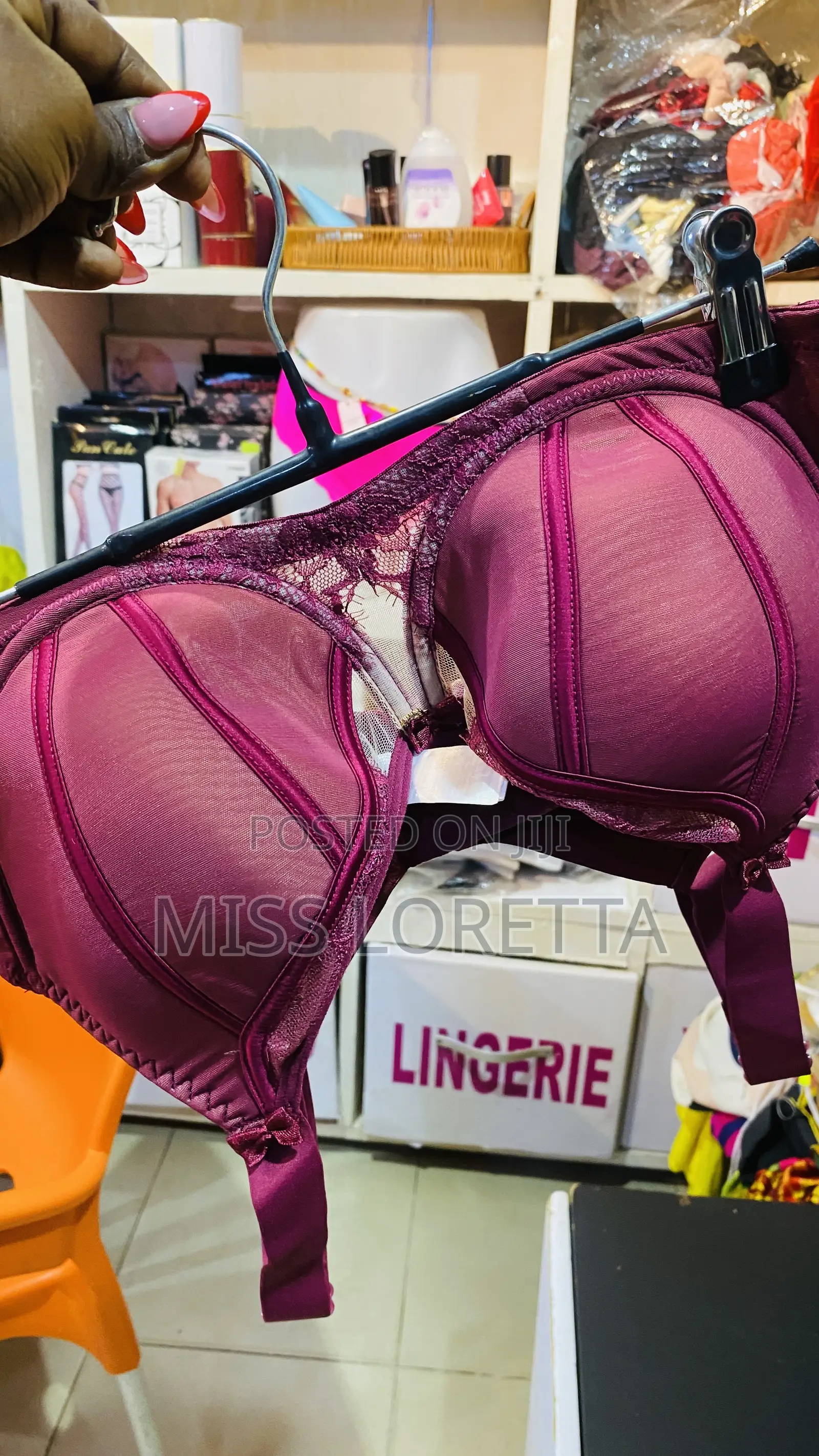 Thick Strap Bra