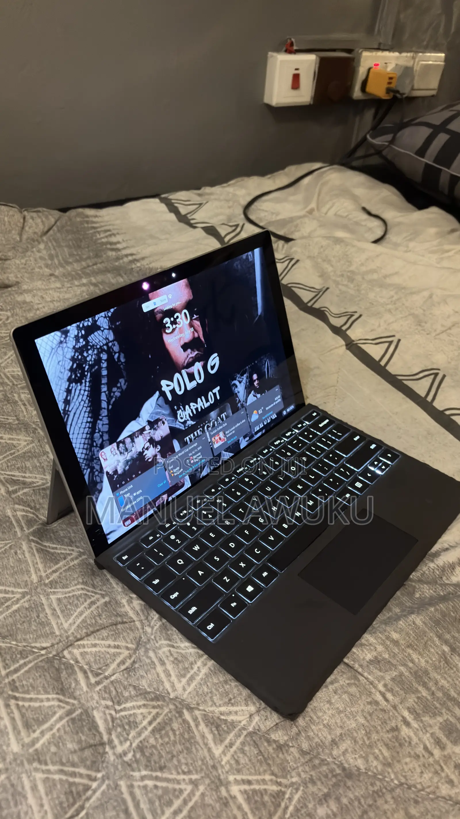 Laptop Microsoft Surface Pro 4 8GB Intel SSD 256GB