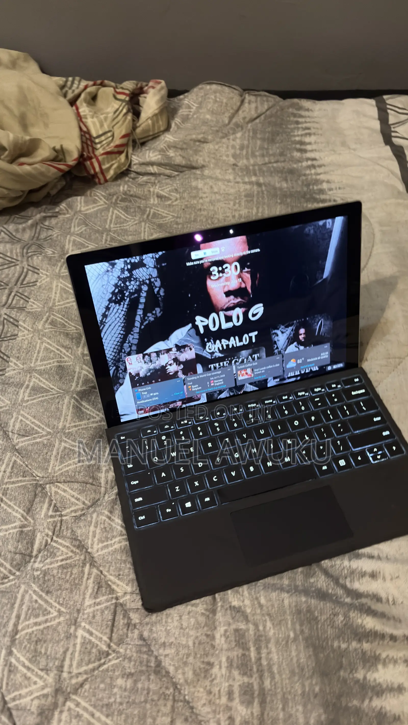 Laptop Microsoft Surface Pro 4 8GB Intel SSD 256GB