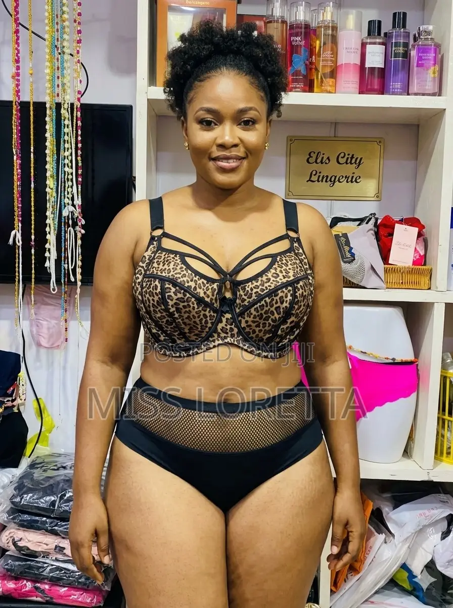 Animal Print Minimize/Harness Bra