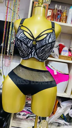 Animal Print Minimize/Harness Bra