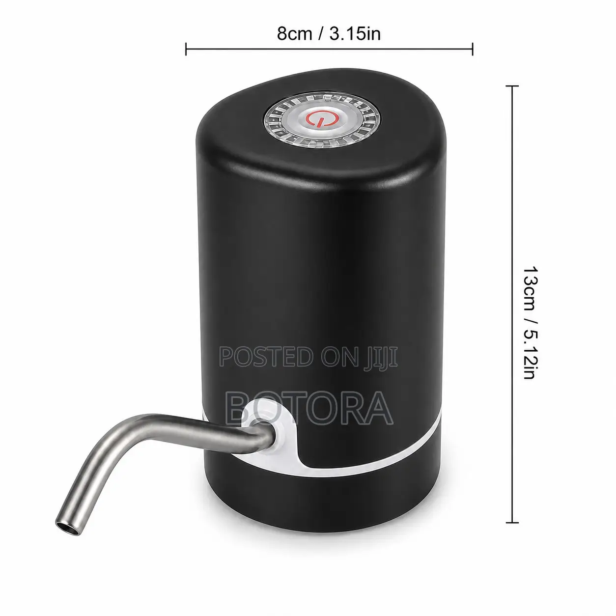 Portable Drinking Water Bottle Dispenser Pump, One-Button