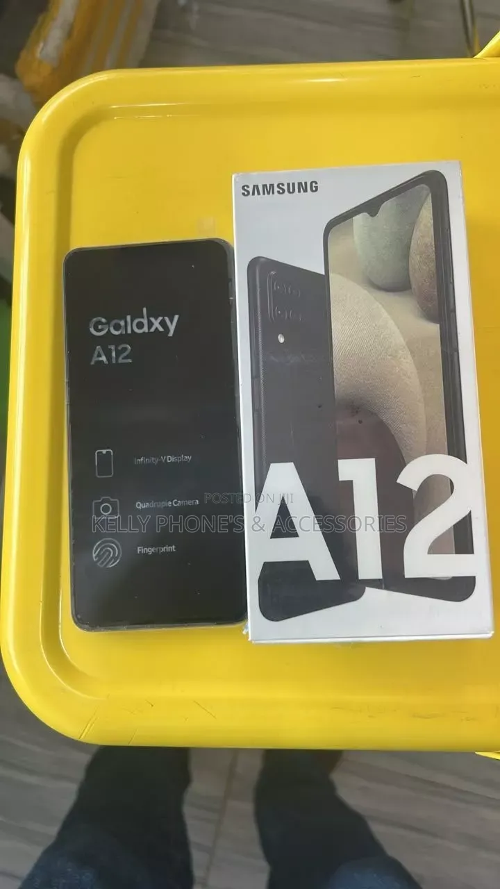 New Samsung Galaxy A12 Nacho 64 GB Black