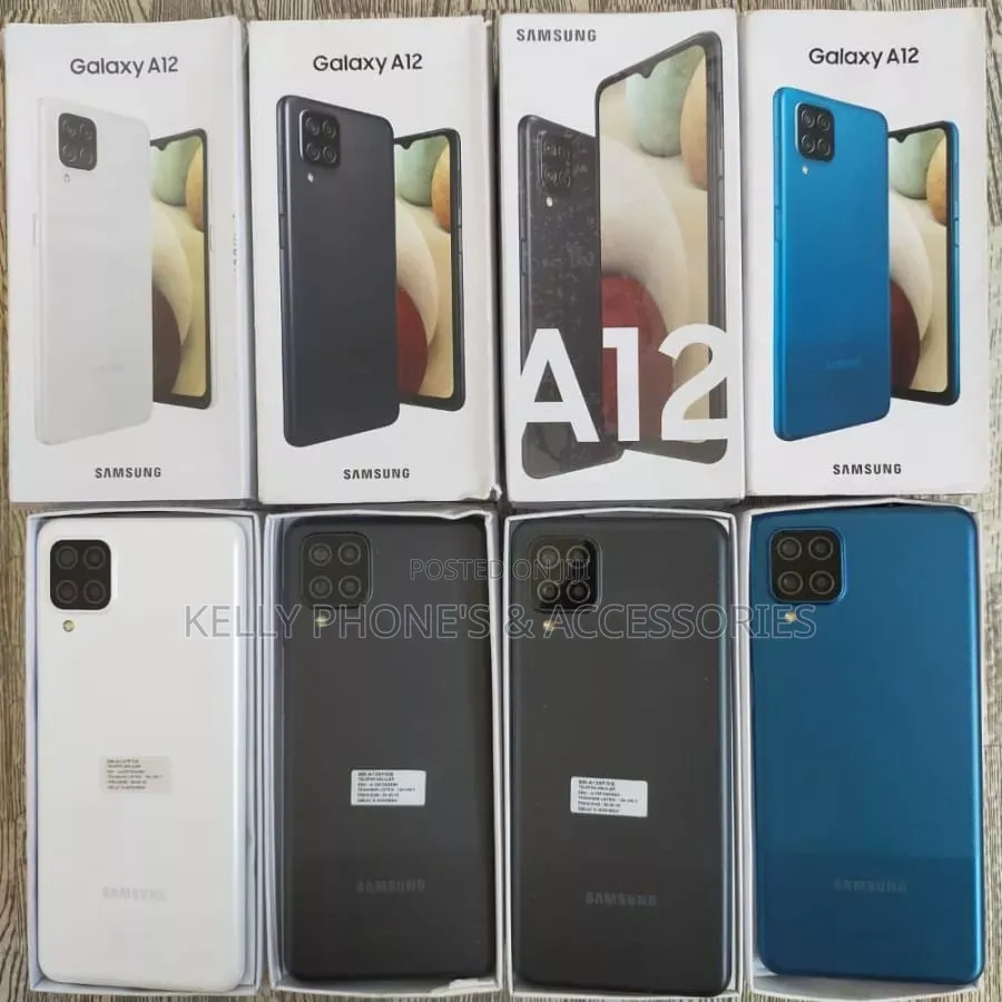 New Samsung Galaxy A12 128 GB Black