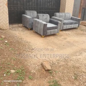 High Quality Gray Sofa Set Seven Seater