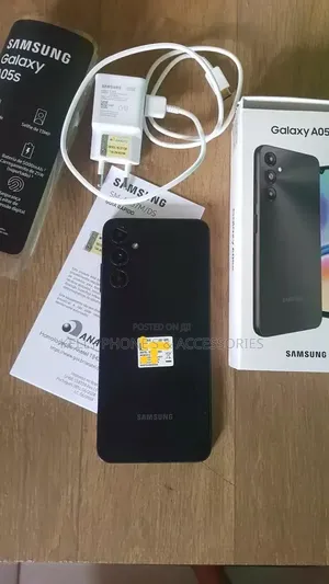 New Samsung Galaxy A05s 128 GB Black