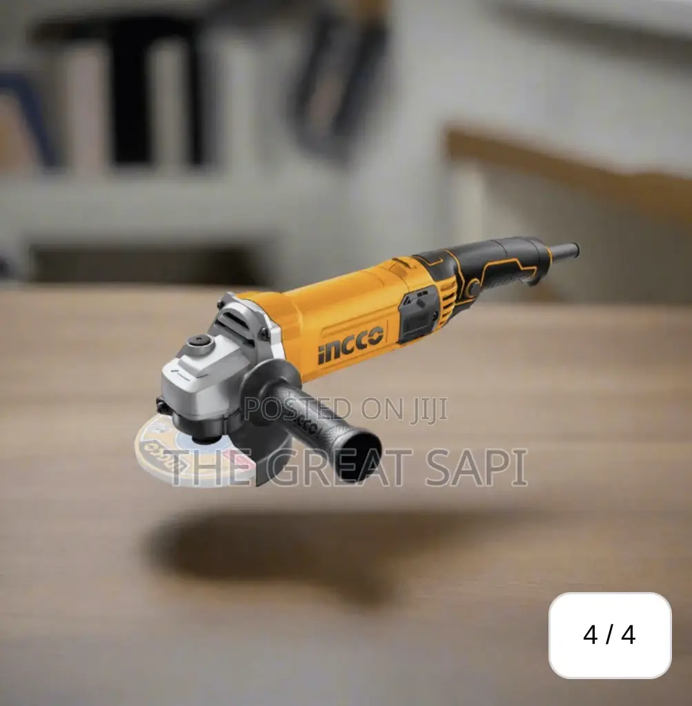 Ingco 4.5" / 115mm Angle Grinder 960W With Auxiliary Handle – AG9608
