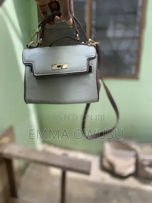 Sage Lock Satchel Bag